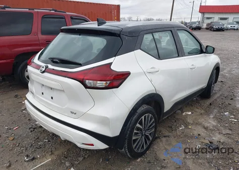 2021 Nissan Kicks Sv Xtronic Cvt z USA, uszkodzony, nr VIN 3N1CP5CV2ML566167